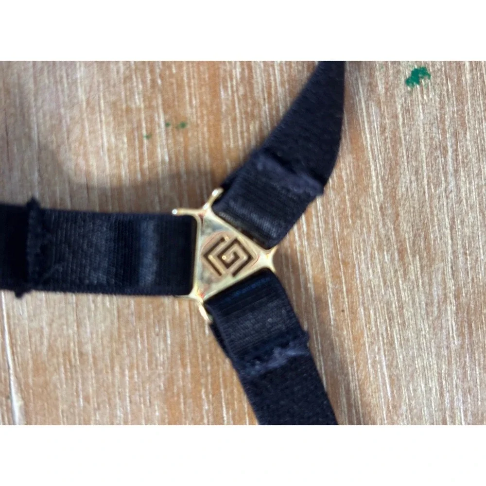 ThirdLove 24/7 Classic Racerback Bra Black Front Closure‎ Gold Hardware 34B